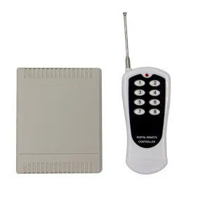 8 Channel Relay Module 12V DC 433MHz Wireless Remote Control RF Transmitter Receiver