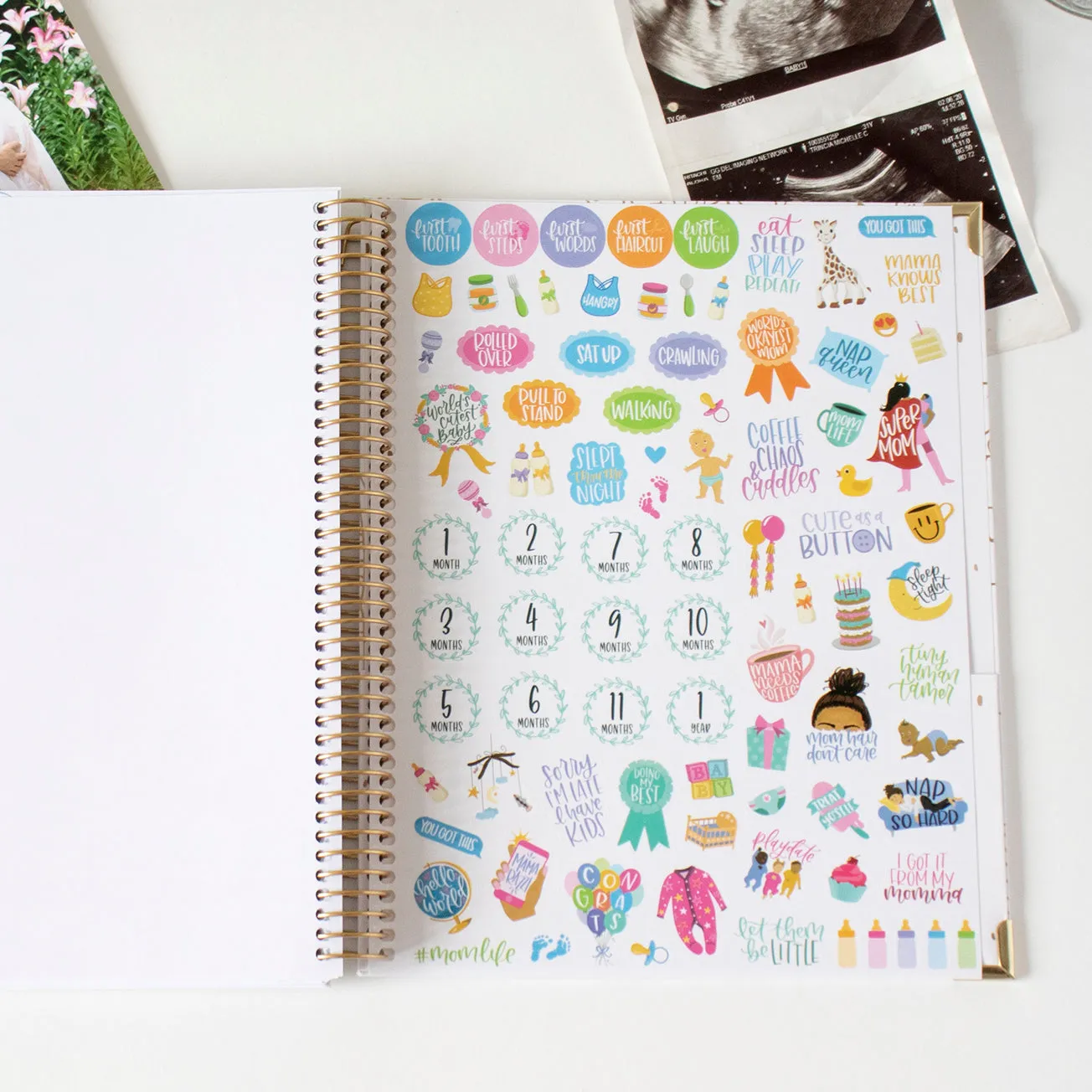 Pregnancy & Baby's First Year Planner & Calendar, The Story of You