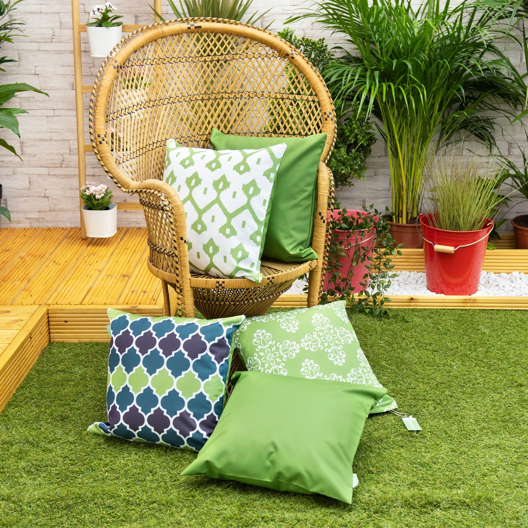 Water-Resistant Decorative Cushion Covers | Outdoor Printed Cushion Cover